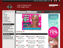 Tablet Screenshot of erotikplus.dk